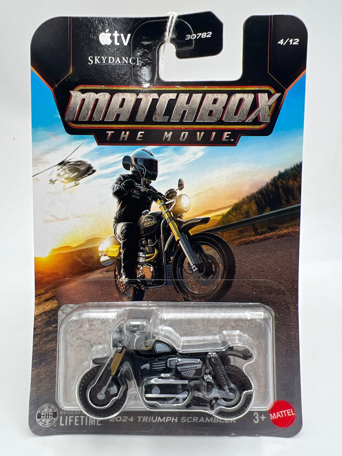 2026 Matchbox The Movie #4 2024 Triumph Scrambler