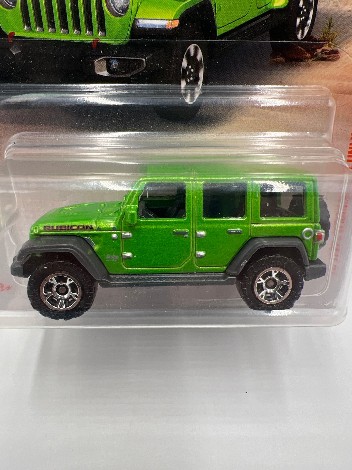 Matchbox MBX Off-Road #62 18 Jeep Wrangler JL Unlimited Green SR