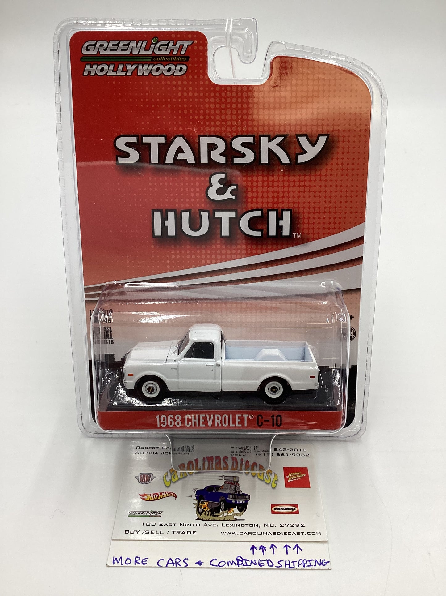 Greenlight Hollywood Starsky &Hutch 1968 Chevrolet C-10 White