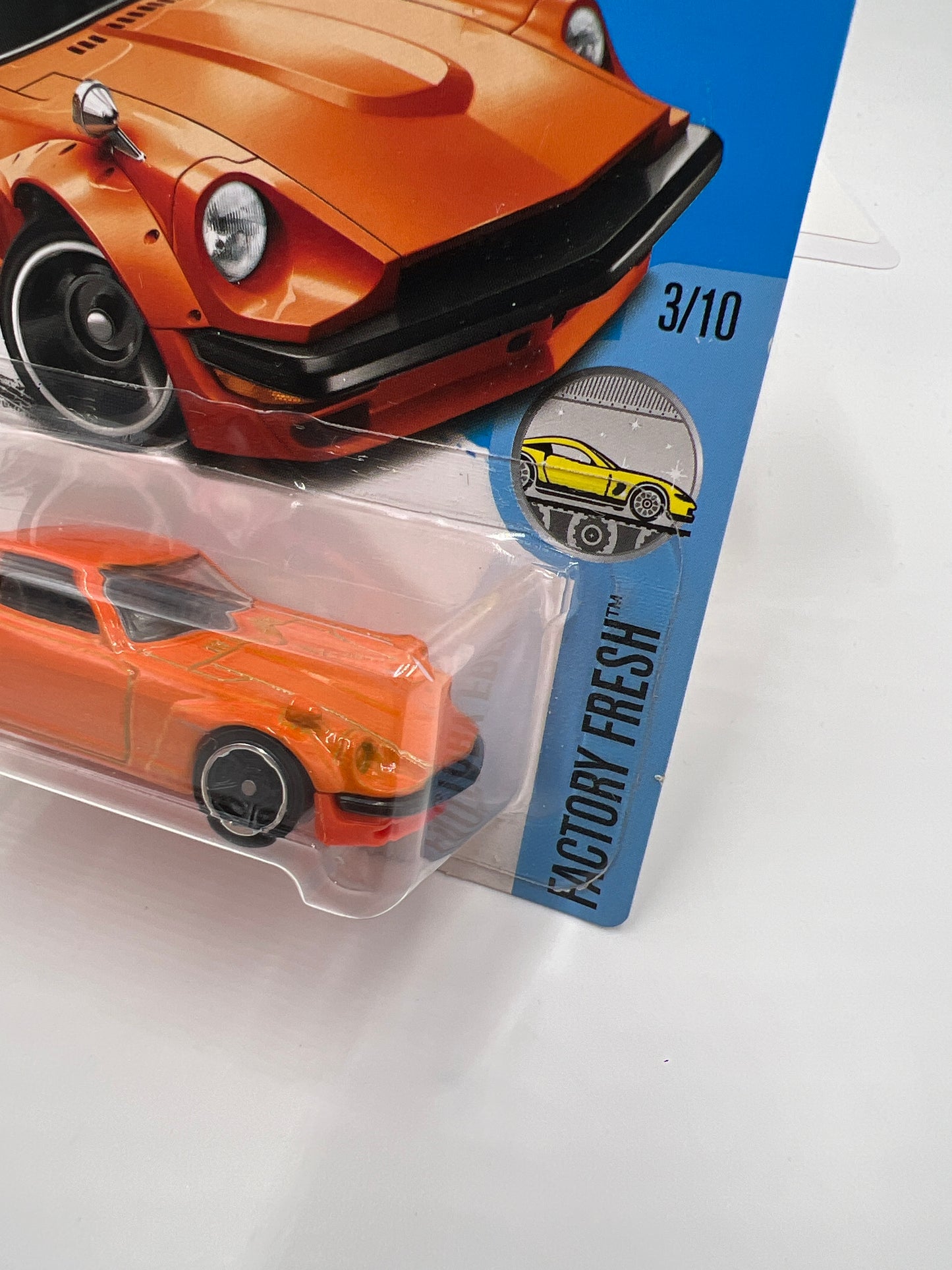 2017 Hot Wheels Factory Fresh #175 Custom Datsun 240Z Orange 87E