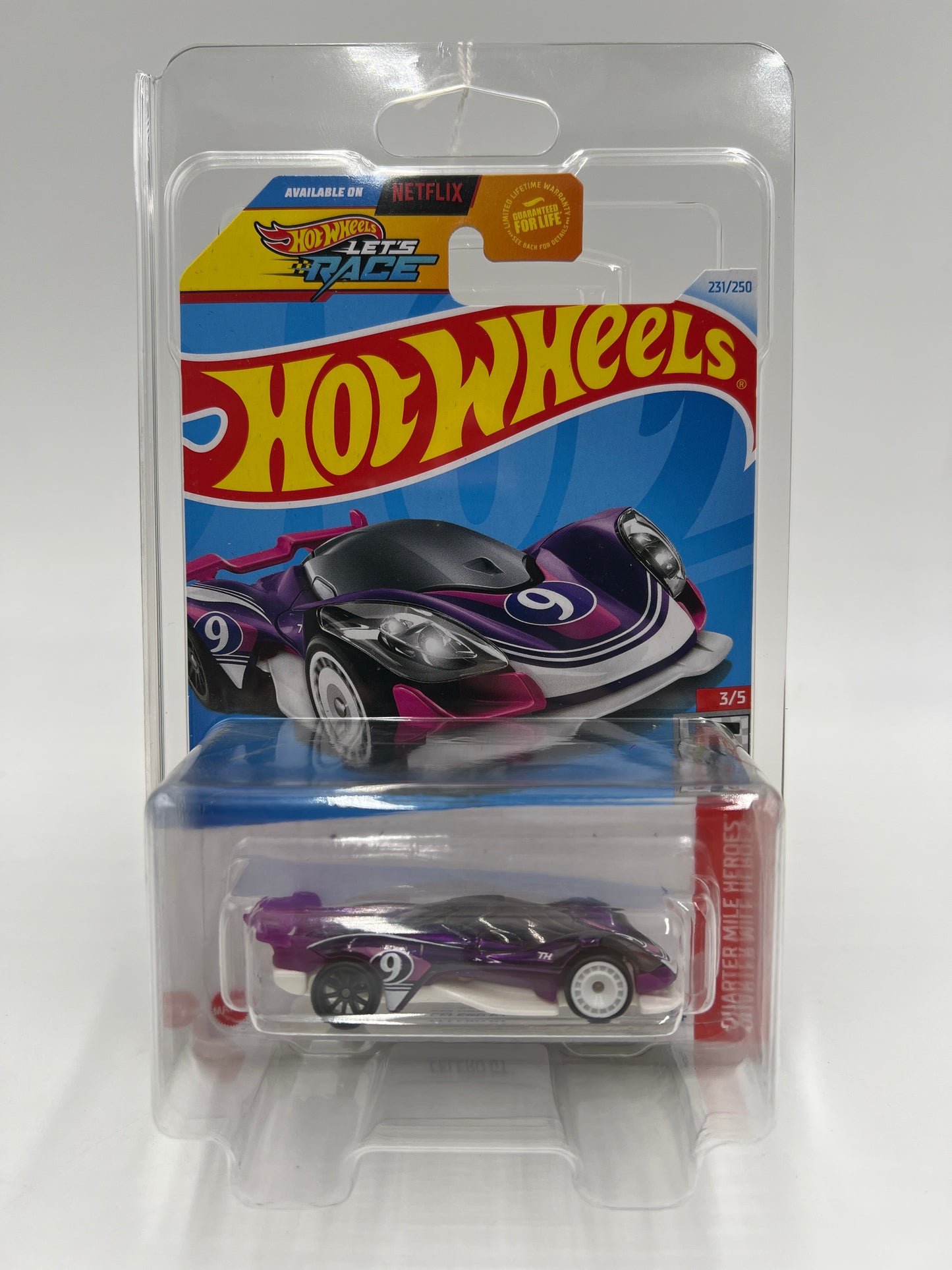 2024 Hot Wheels Super Treasure Hunt #231 Celero GT Purple W/Protector 2