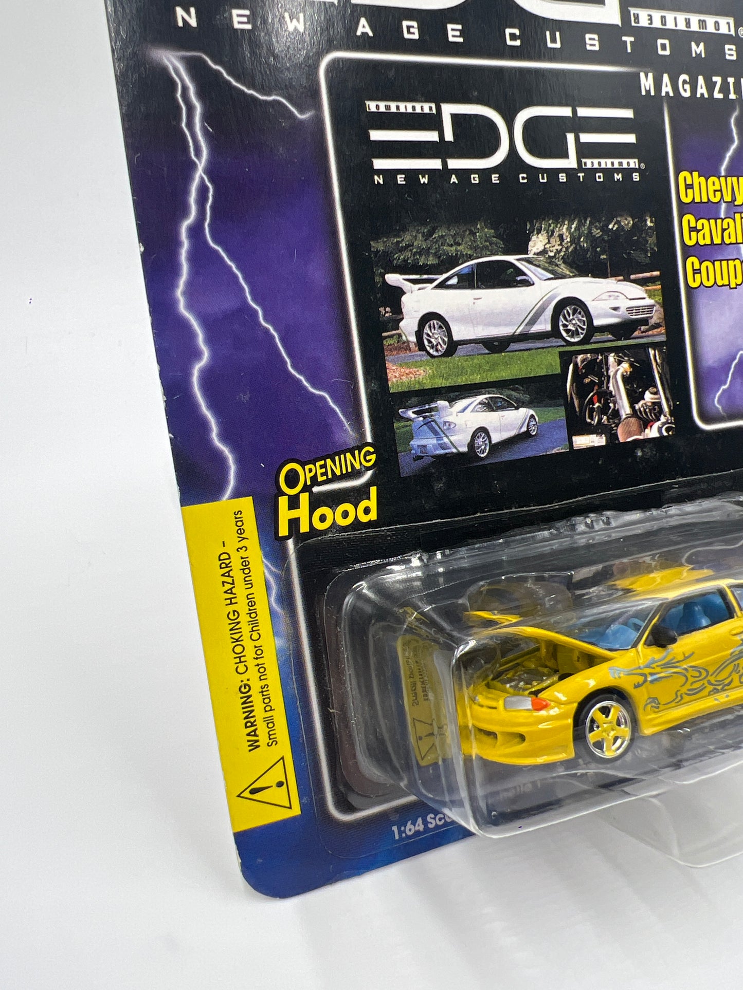 Revell Lowrider Edge Magazine New Age Customs #127 Chevy Cavalier Yellow