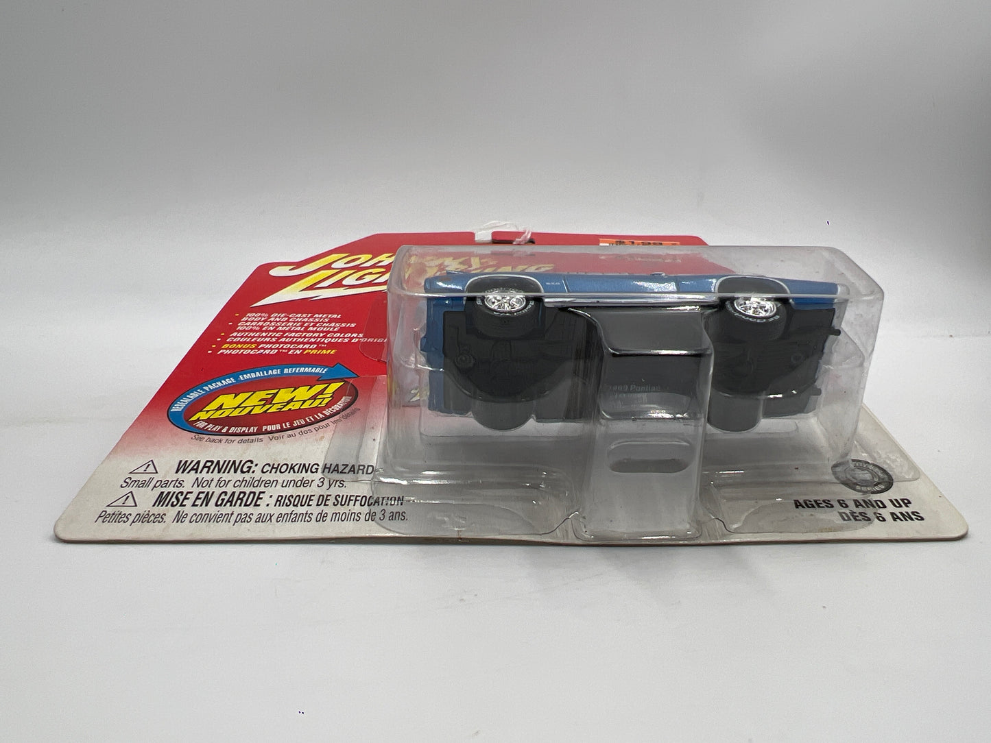 Johnny Lightning Muscle Cars USA #19 1969 Pontiac GTO Blue 221D