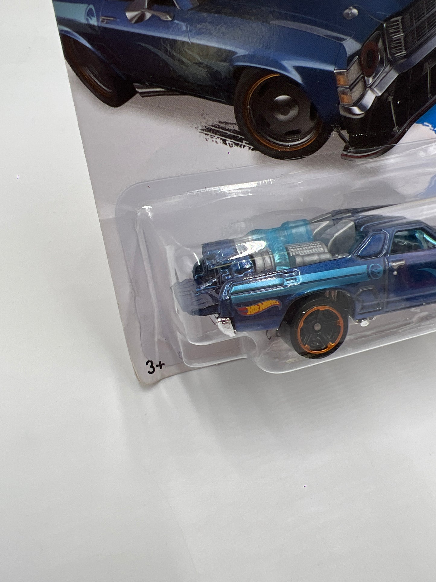 2014 Hot Wheels HW Off-Road #116 Treasure Hunt Custom 71 El Camino Blue 274H