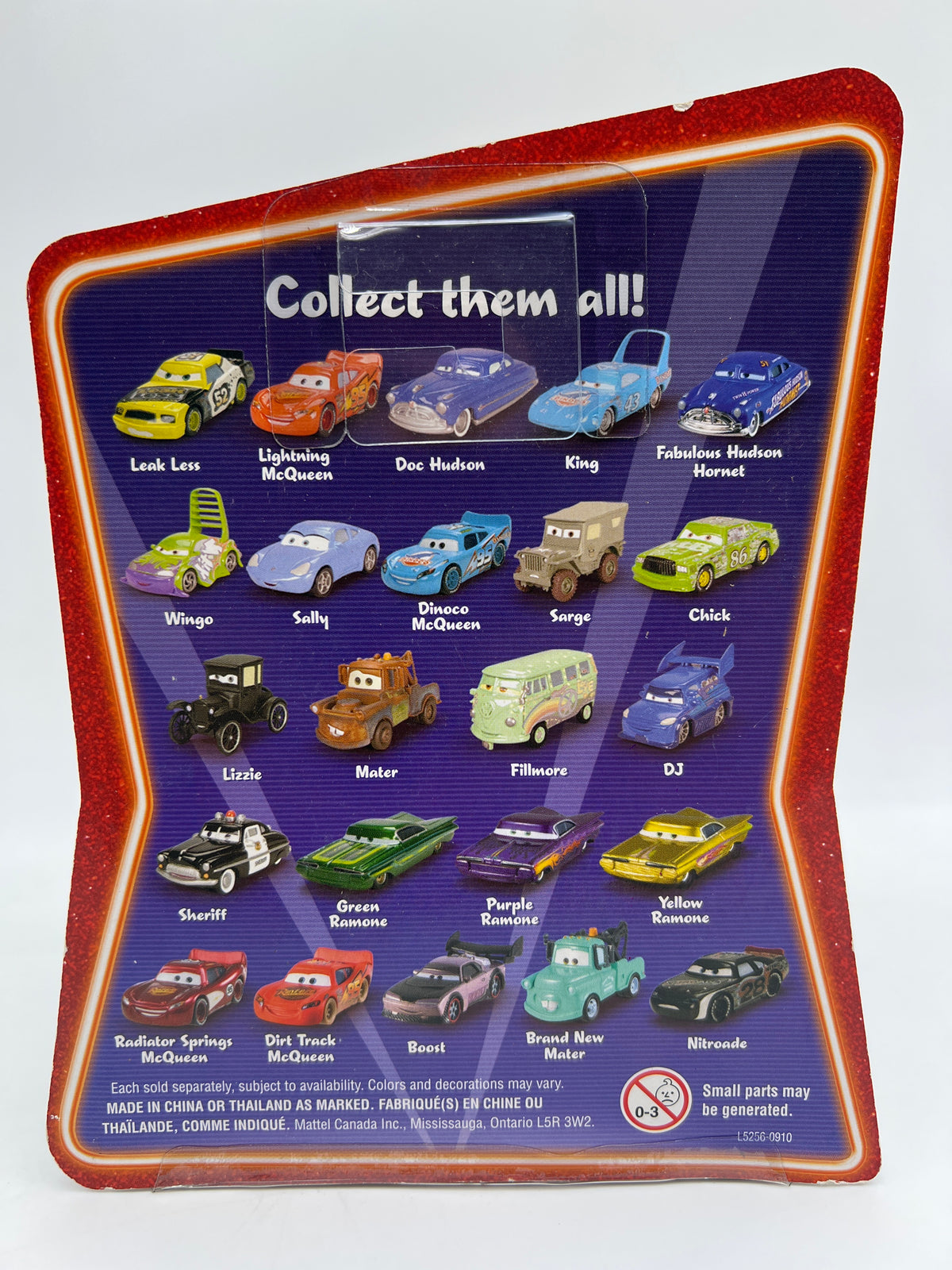 Disney Pixar Cars Supercharged Lizzie 139E