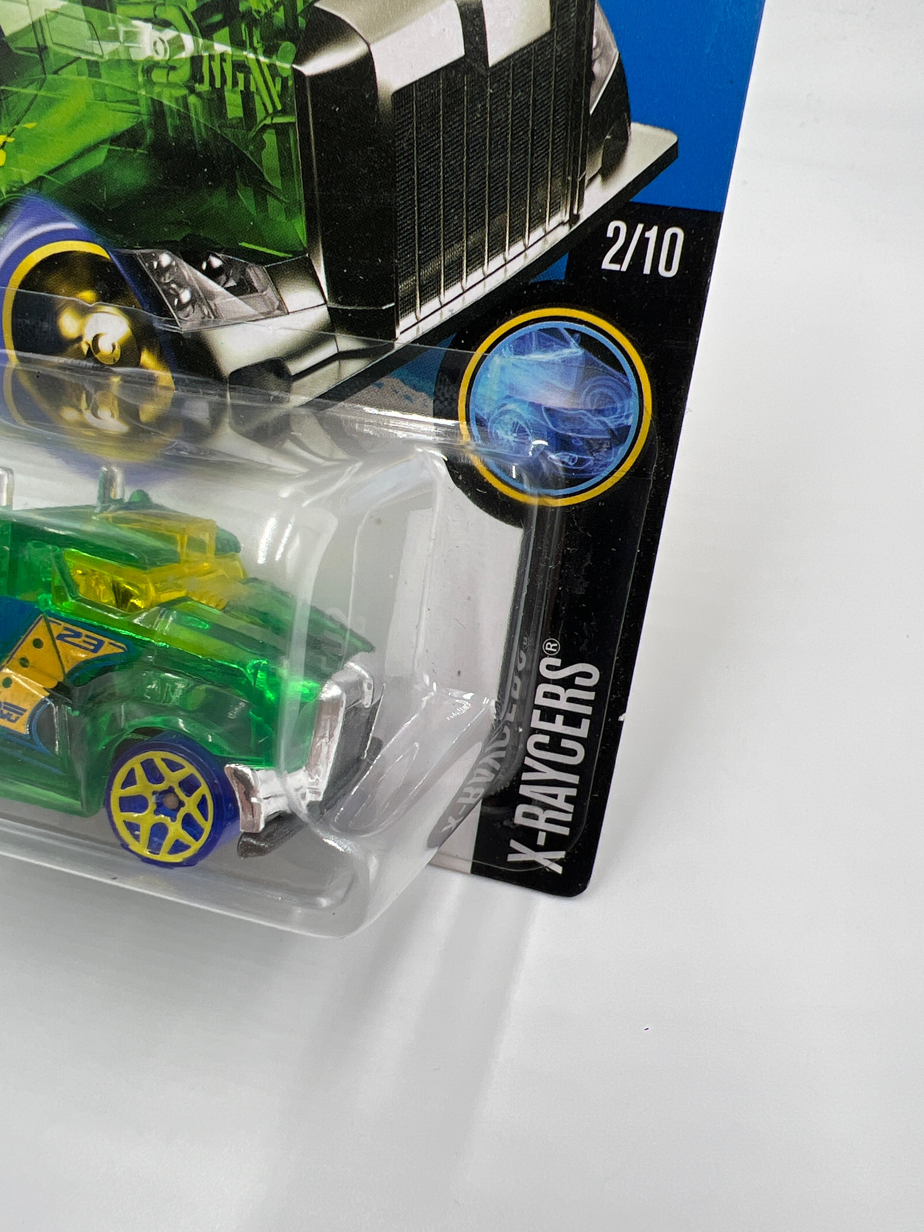 2016 Hot Wheels X-Raycers Treasure Hunt #12 Rig Storm Green 283A