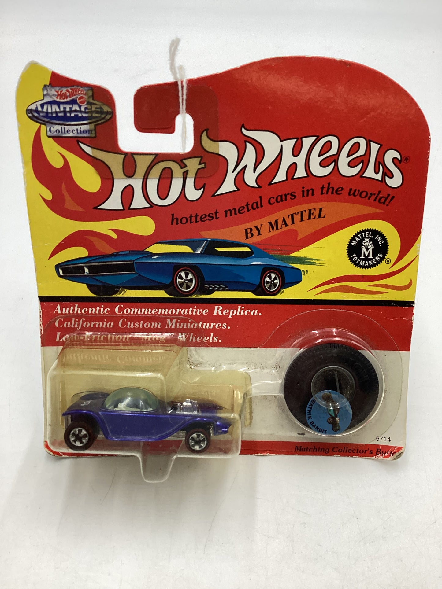 Hot wheels Vintage Redline Blue Beatnik Bandit SR