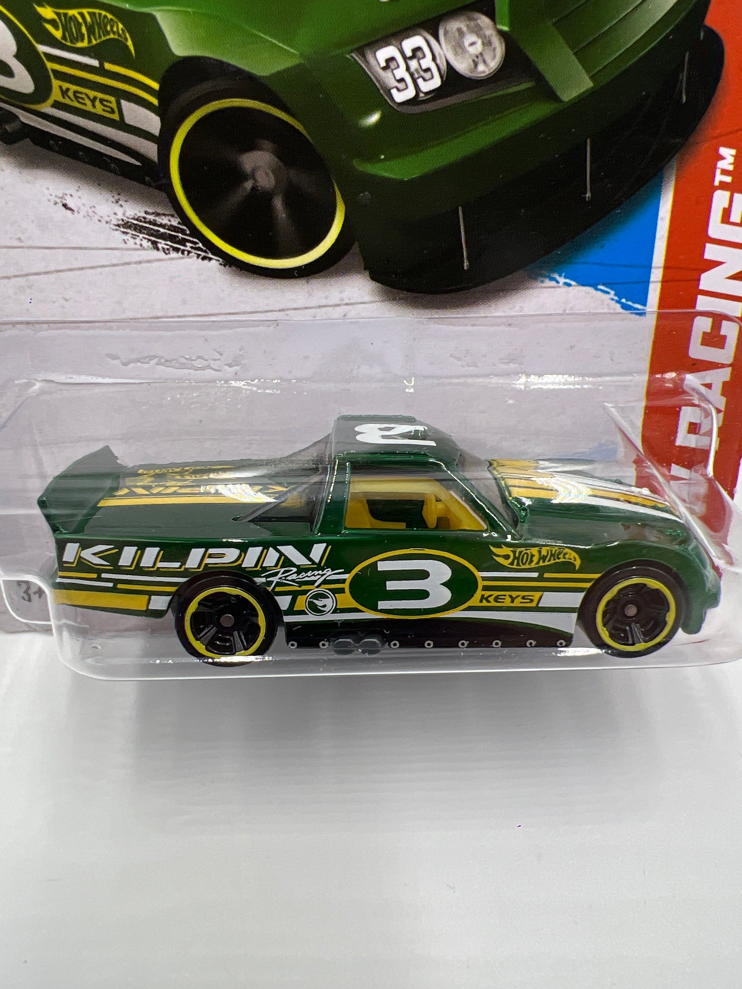 2013 Hot Wheels Treasure Hunt #121 Circle Trucker Green