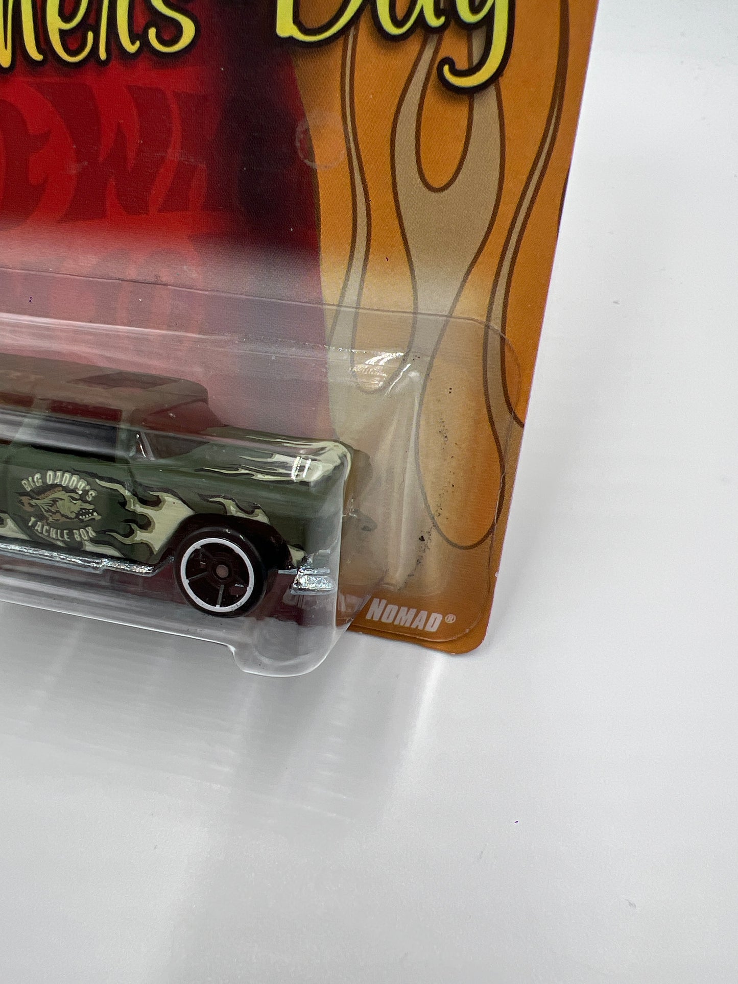 2008 Hot Wheels Fathers Day Chevy Nomad Matte Green 160B