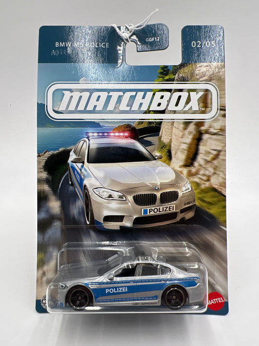 2025 Matchbox Germany Series #2 BMW M5 Police Silver 162B