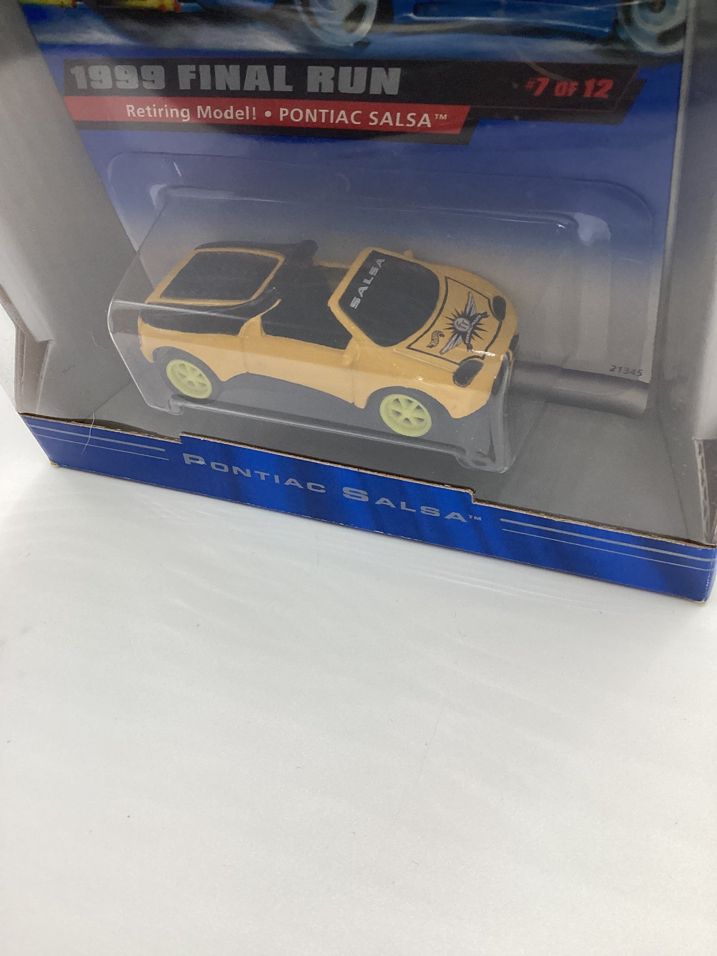 1999 Hot Wheels Final Run #7 Pontiac Salsa NN10