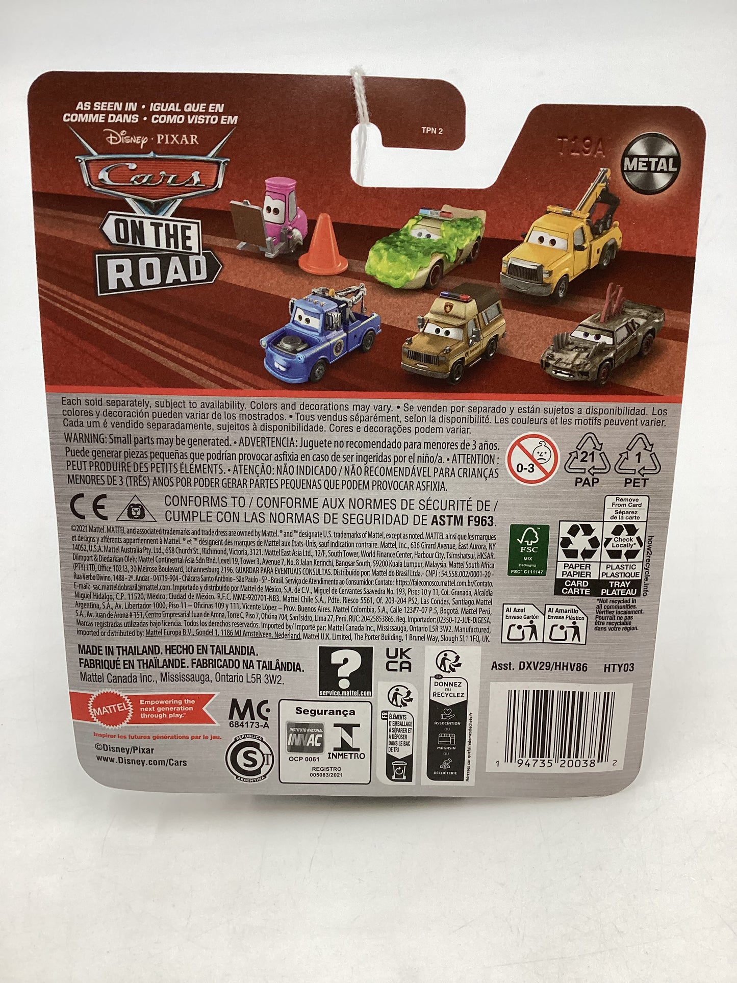 2024 Disney Pixar Cars On The Road Van Campbell 141A