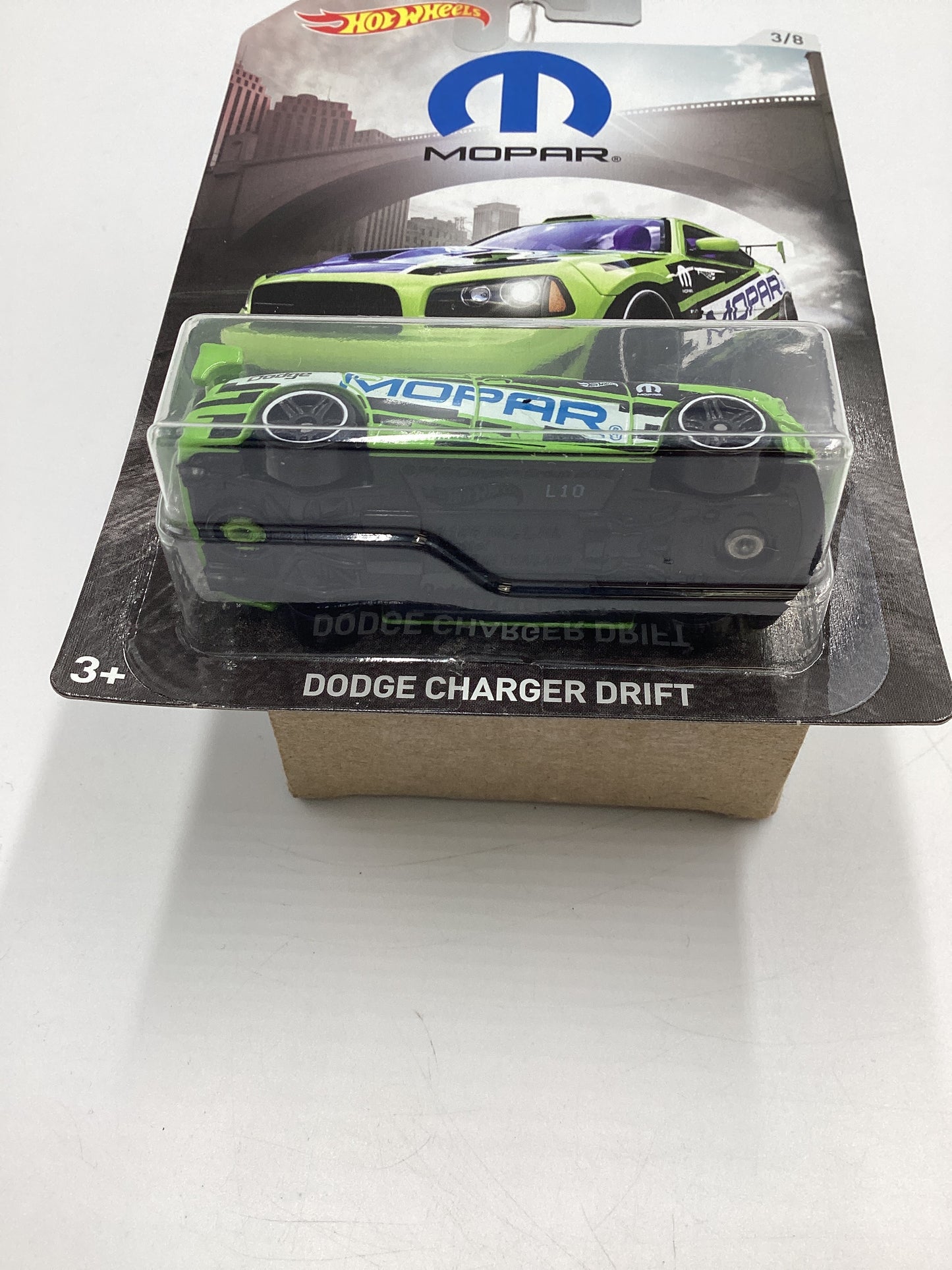 Hot wheels Exclusive Mopar Series #3 Dodge Charger Drift Green