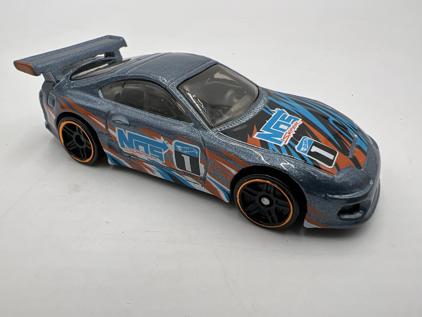 2021 Hot Wheels Mystery Models Series 2 #1 Chase Toyota Supra Gray