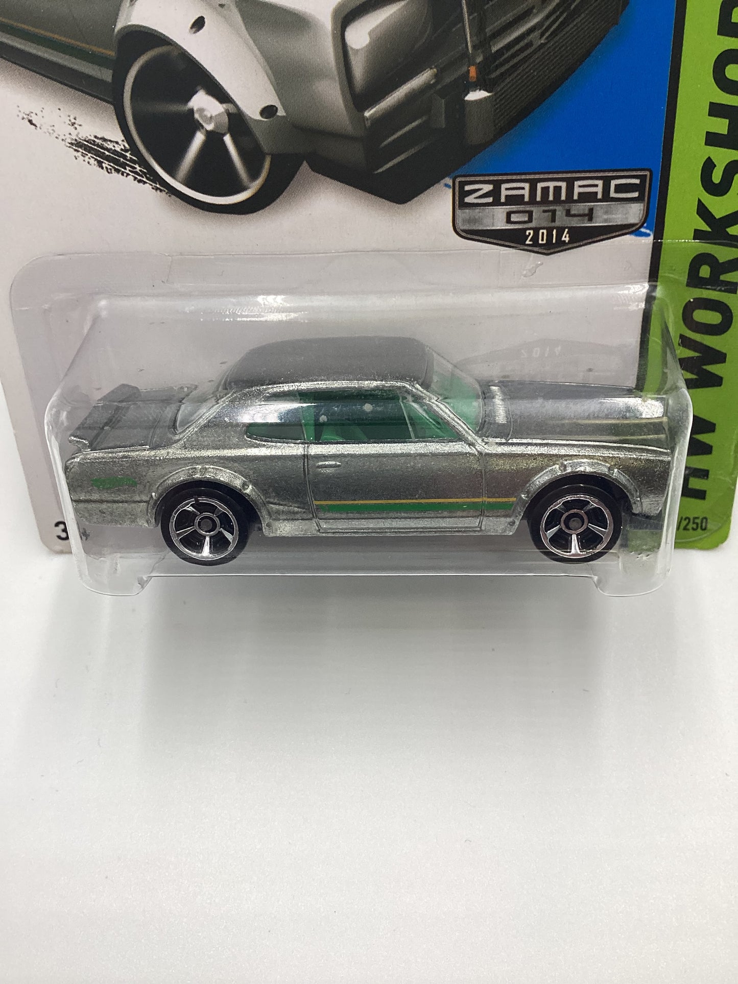 2014 Hot Wheels Zamac 014 #225 Nissan Skyline H/T 2000GT-X Roll Cage Variation VHTF