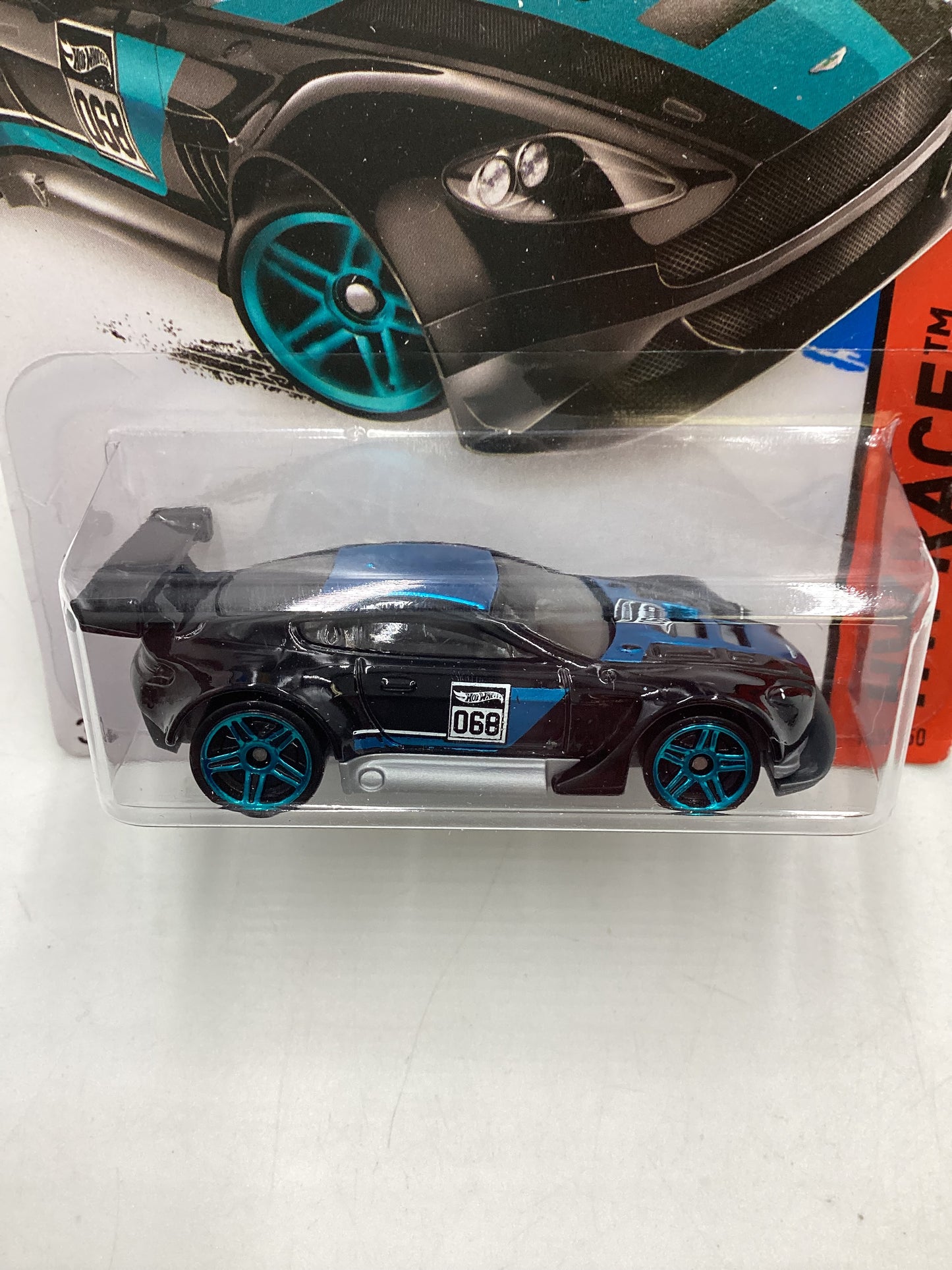 2015 Hot Wheels HW Race #149 Aston Martin Vantage GT3 Black 108E