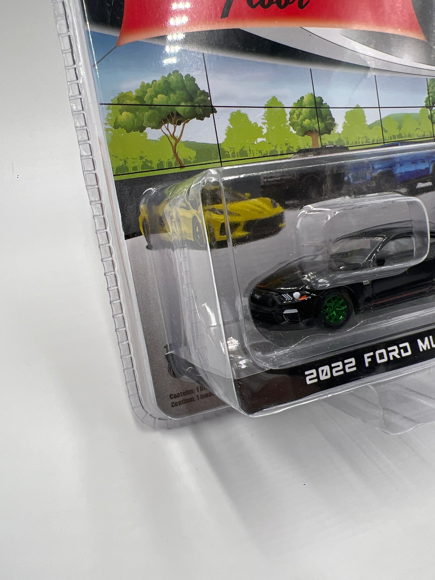 Greenlight Showroom Floor Series 2 CHASE 2022 Ford Mustang Mach 1 Black