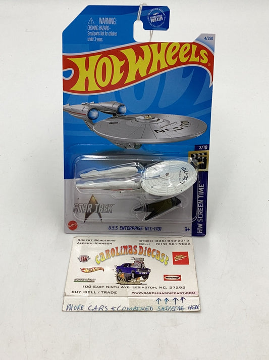 2024 Hot Wheels #4 U.S.S Enterprise NCC-1701 123C