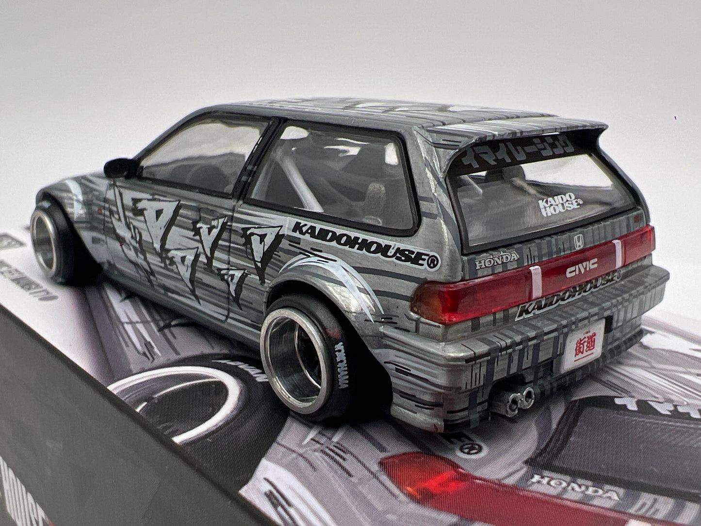 Mini GT Kaido House #260 CHASE Honda Civic EF Manga V1