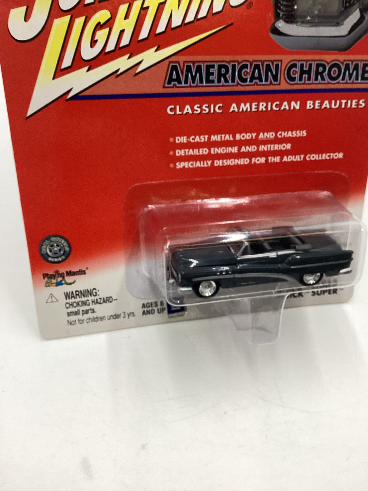 Johnny Lightning American Chrome 1953 Buick Super Gray 185D