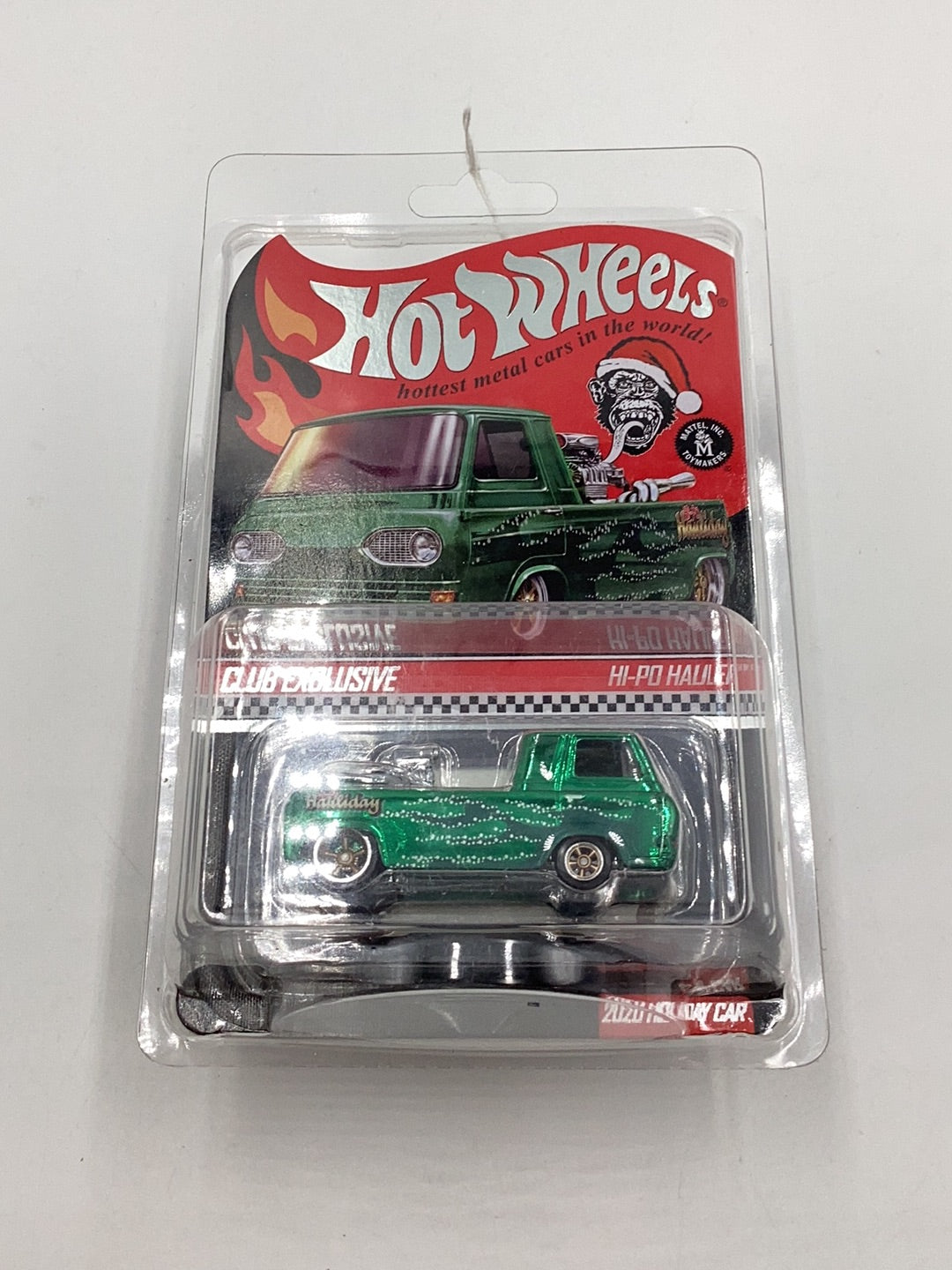 Hot Wheels  redline club RLC Hi-Po Hauler 2020 Holiday Car real riders 5650/20000 with protector