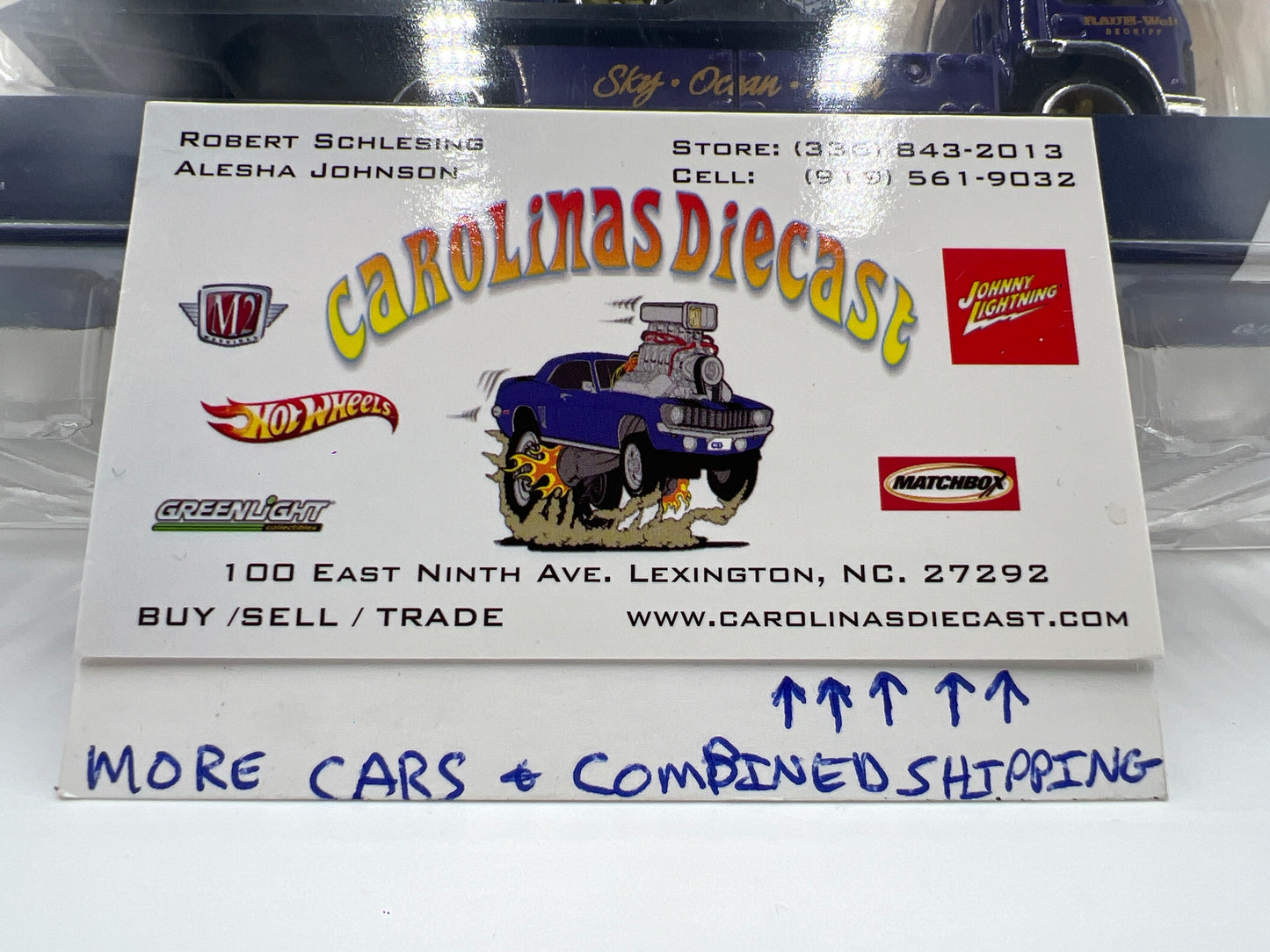 2019 HW Team Transport #17 RWB Porsche 930 & Aero Lift Purple W/Protector