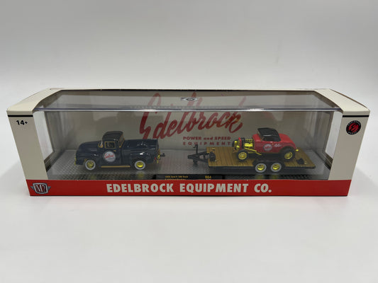 M2 Machines Auto Haulers CHASE Edelbrock 1956 Ford F-100 Truck & 1932 Ford Roadster R64