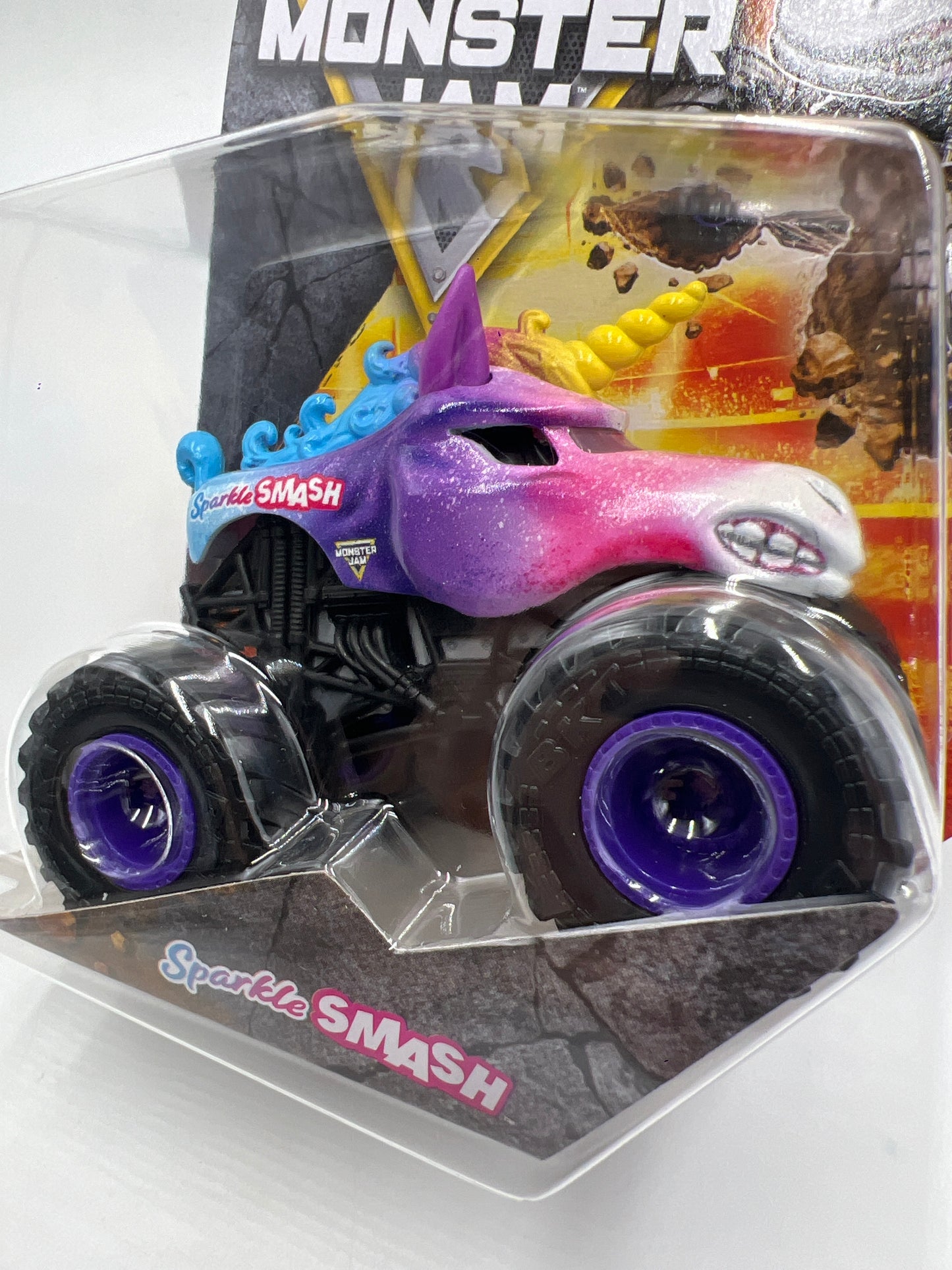 2025 Monster Jam Series 43 Legacy Trucks Sparkle Smash 124E