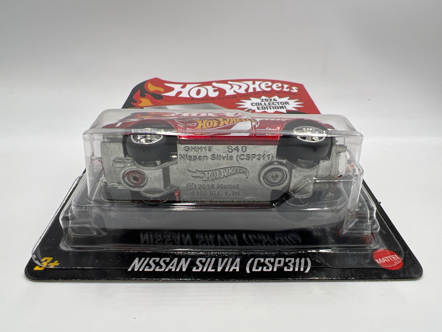 2024 Hot Wheels RLC Collector Edition Dollar General Mail In #1 Nissan Silvia CSP311 Red W/Protector