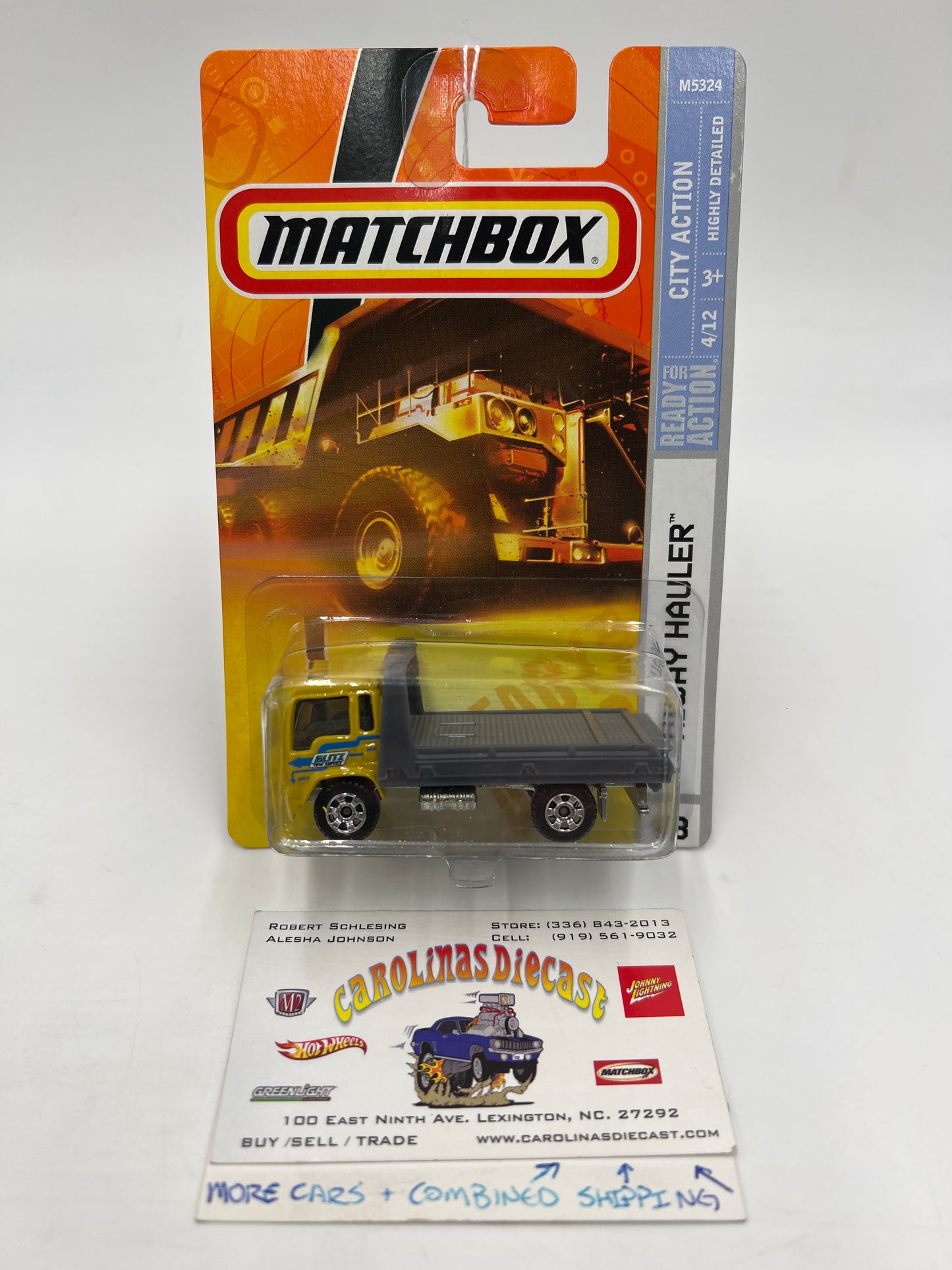Matchbox City Action #48 Hiway Hauler Yellow 217E