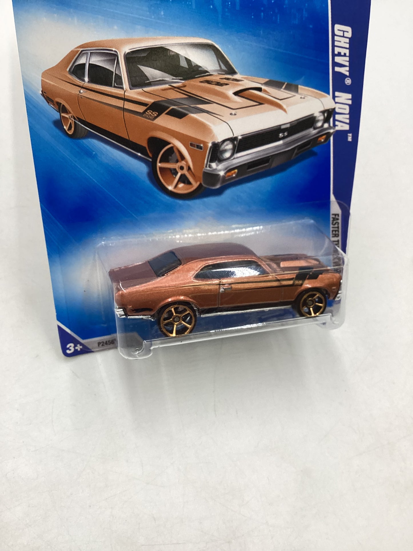 2009 Hot Wheels #136 Chevy Nova Copper 13E