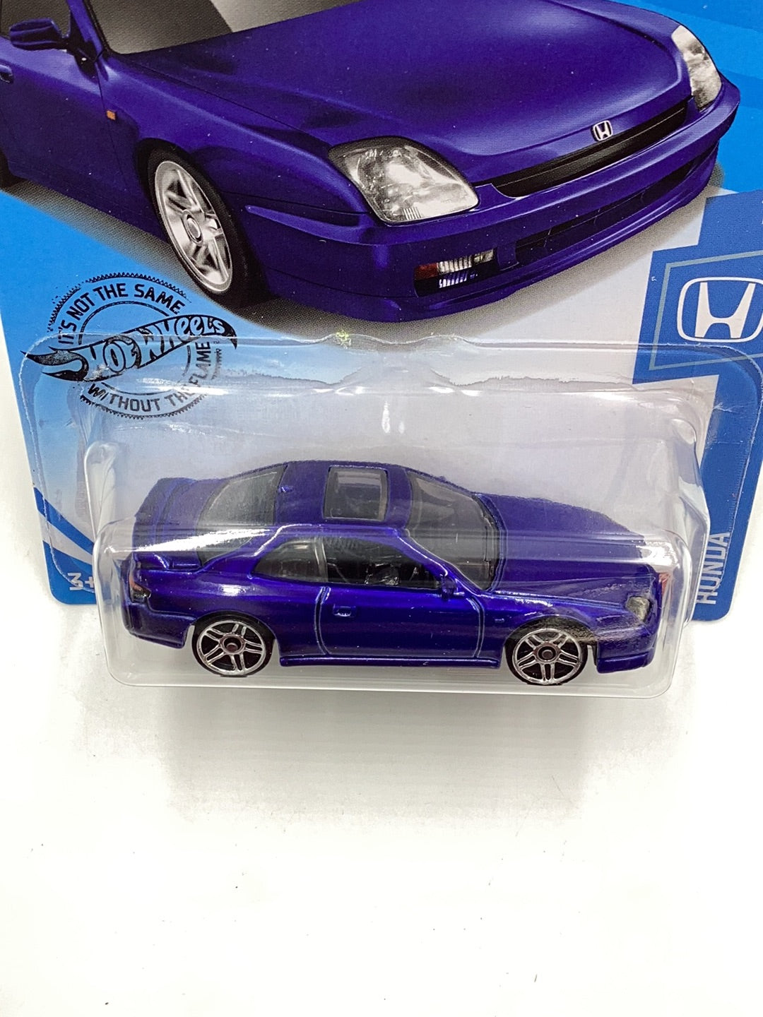 2020 hot wheels 98 Honda Prelude #166 Blue 76F