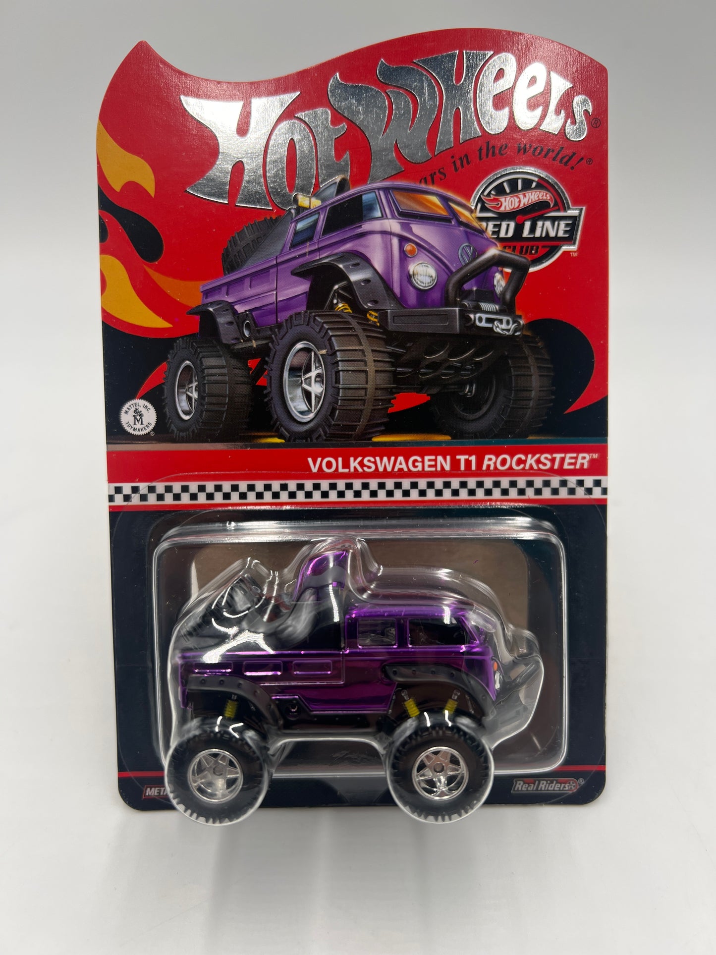 2023 Hot Wheels RLC Volkswagen T1 Rockster Purple 14866/30000 W/Protector