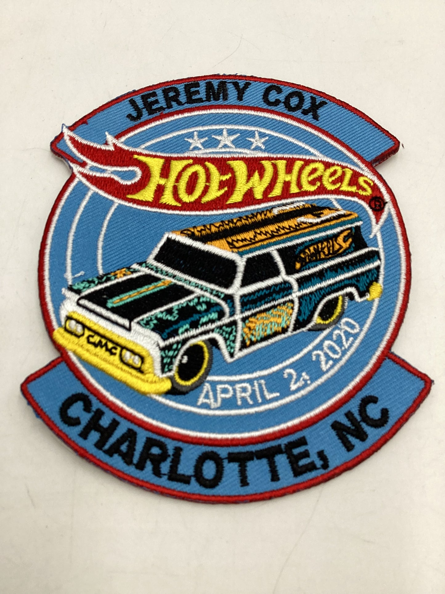 Hot wheels 2020 20th Nationals Charlotte NC Dinner 64 GMC Panel Truck Patch