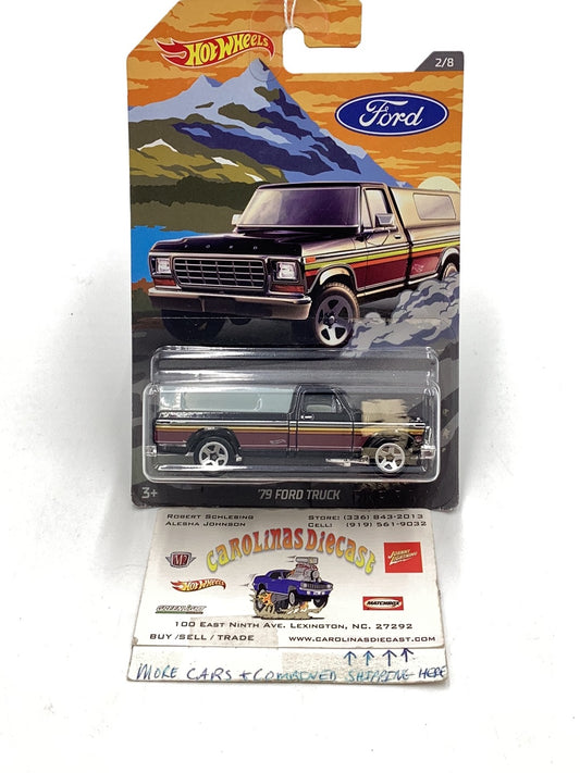 Hot wheels Ford Truck series 2/8 79 Ford Truck 158C