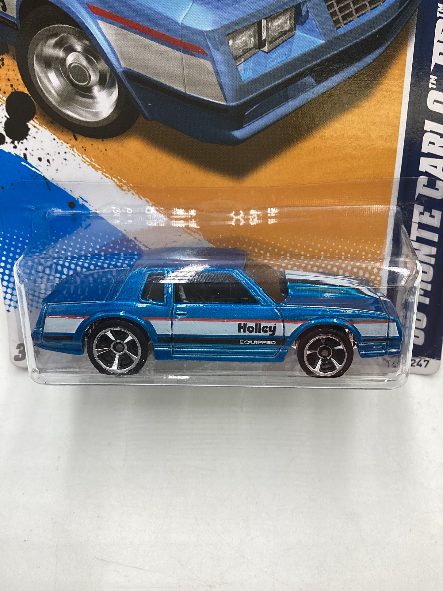 2012 Hot Wheels HW Performance #149 86 Monte Carlo SS Blue