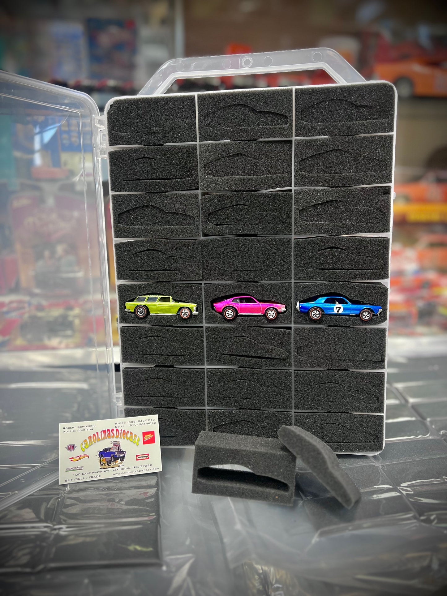 Diamond Protector Jammer Case Foam Inserts 1 Set of 48 (Jammer Case and Cars Not Included)