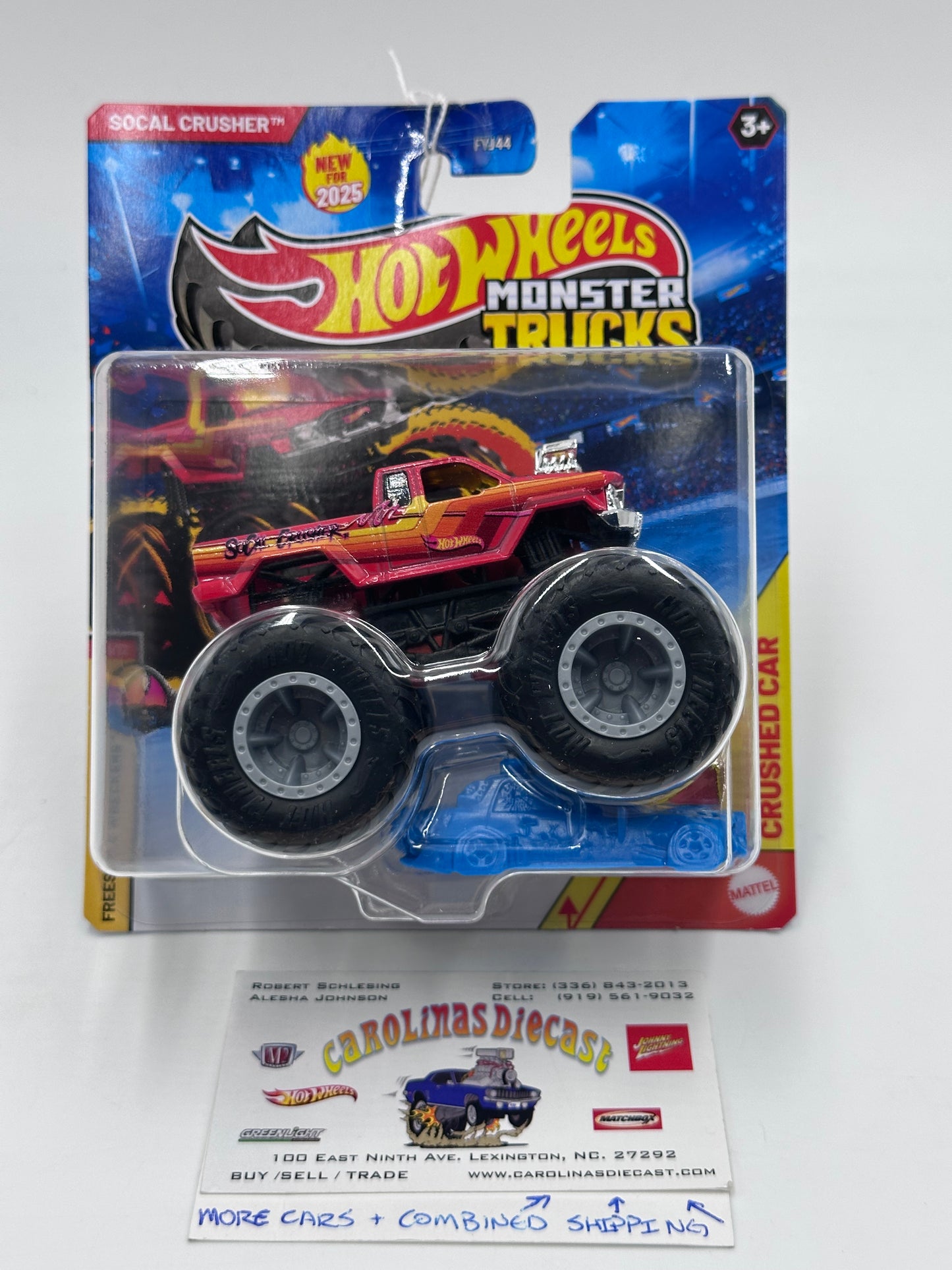 2025 Hot Wheels Monster Trucks SoCal Crusher 127D