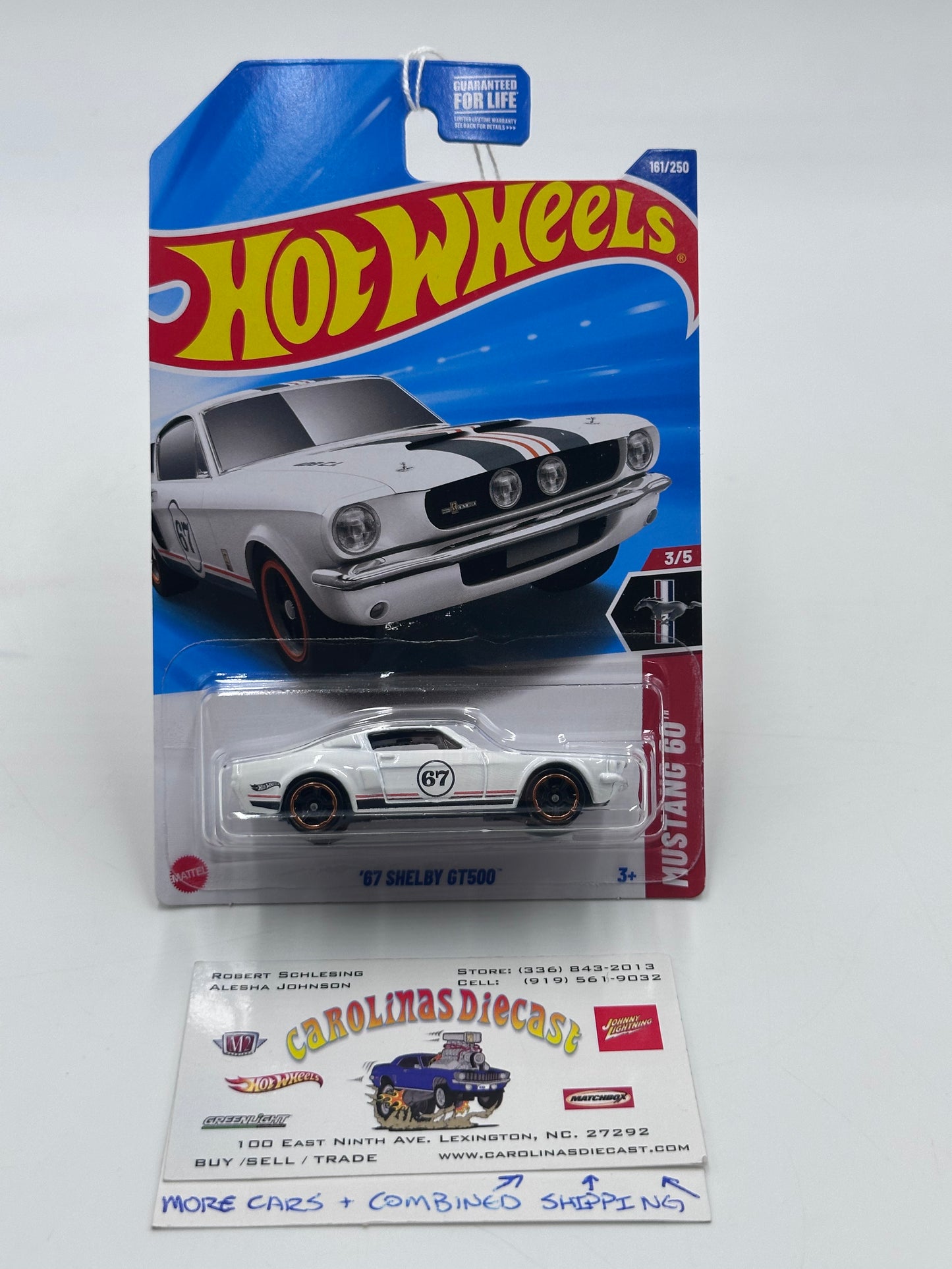 2025 Hot Wheels G Case  #161 67 Shelby GT500 19A
