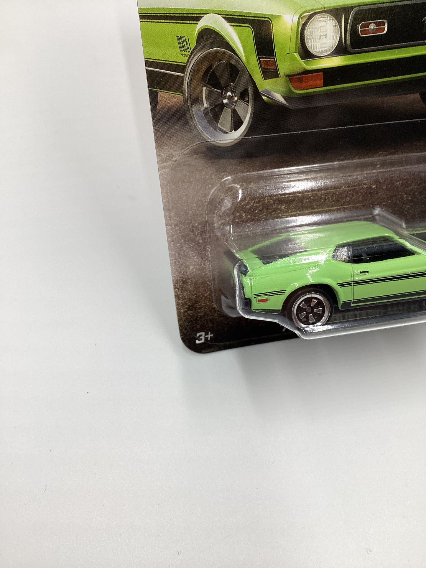 2024 Hot Wheels Silver Series 60 Years Mustang #3 71 Ford Mustang Mach 1 Green 151C