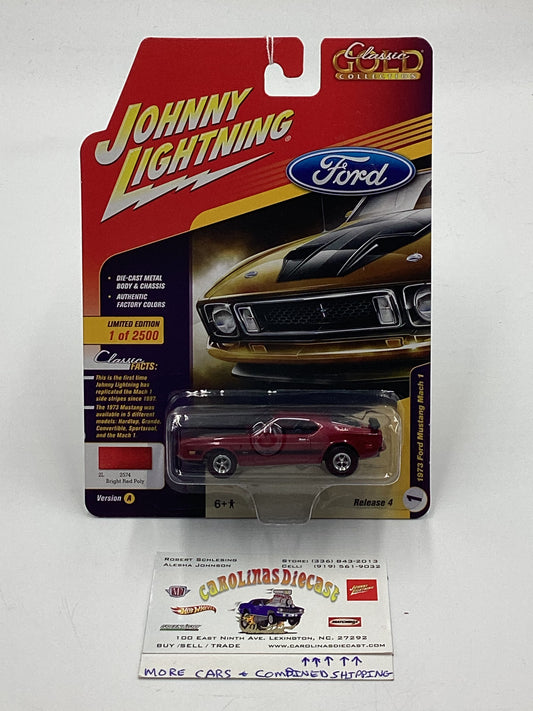 Johnny Lightning Classic Gold Collection Release 4 Version A 1973 Ford Mustang Mach 1 1 of 2500