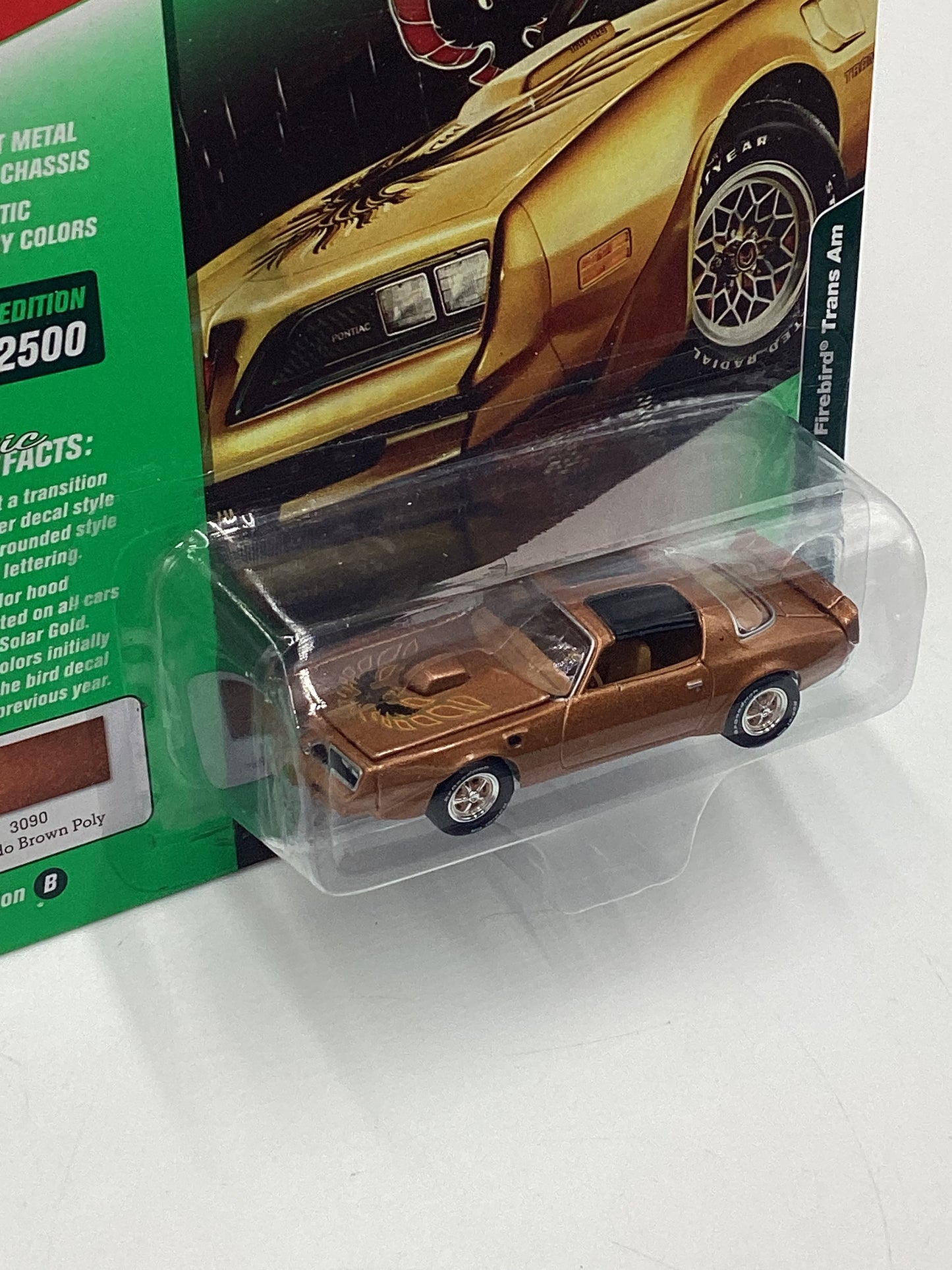 Johnny Lightning Classic Gold Collection Release 3 Version B 1978 Pontiac Firebird Trans Am 1 of 2500