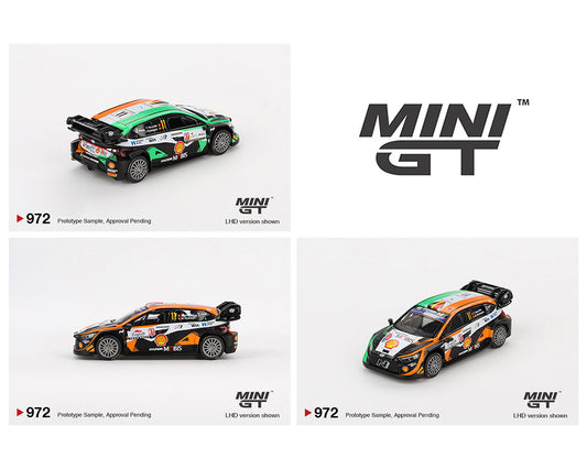 (Preorder) Mini GT 1:64 Hyundai i20 N Rally1 #11 2023 Rally Croatia Power Stage Winner MGT00972