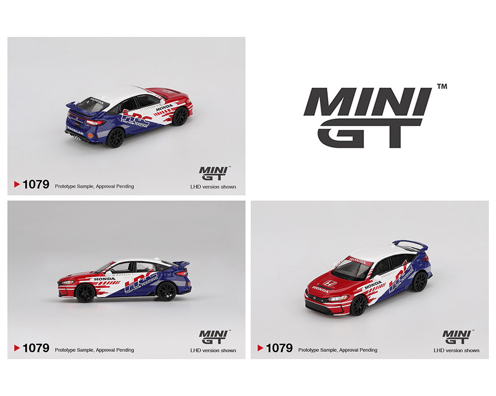 (Preorder) Mini GT 1:64 #1079 Honda Civic TYPE R 2024 Pace Car HRC – Mijo Exclusives MGT01079