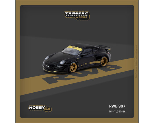 (Preorder) Tarmac Works 1:64 RWB 997 Black