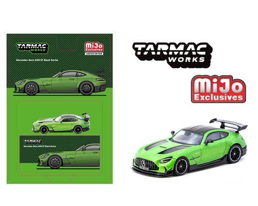 (Preorder) Tarmac Works 1:64 Mercedes-Benz AMG GT Black Series – Green – Global64 – MiJo Exclusives