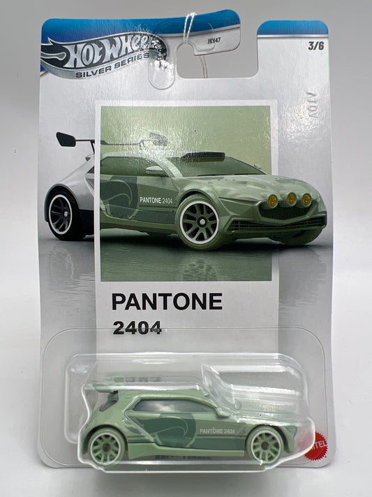 Hot Wheels Silver Series Pantone 2404 #3 Rally Finale Light Green 163F