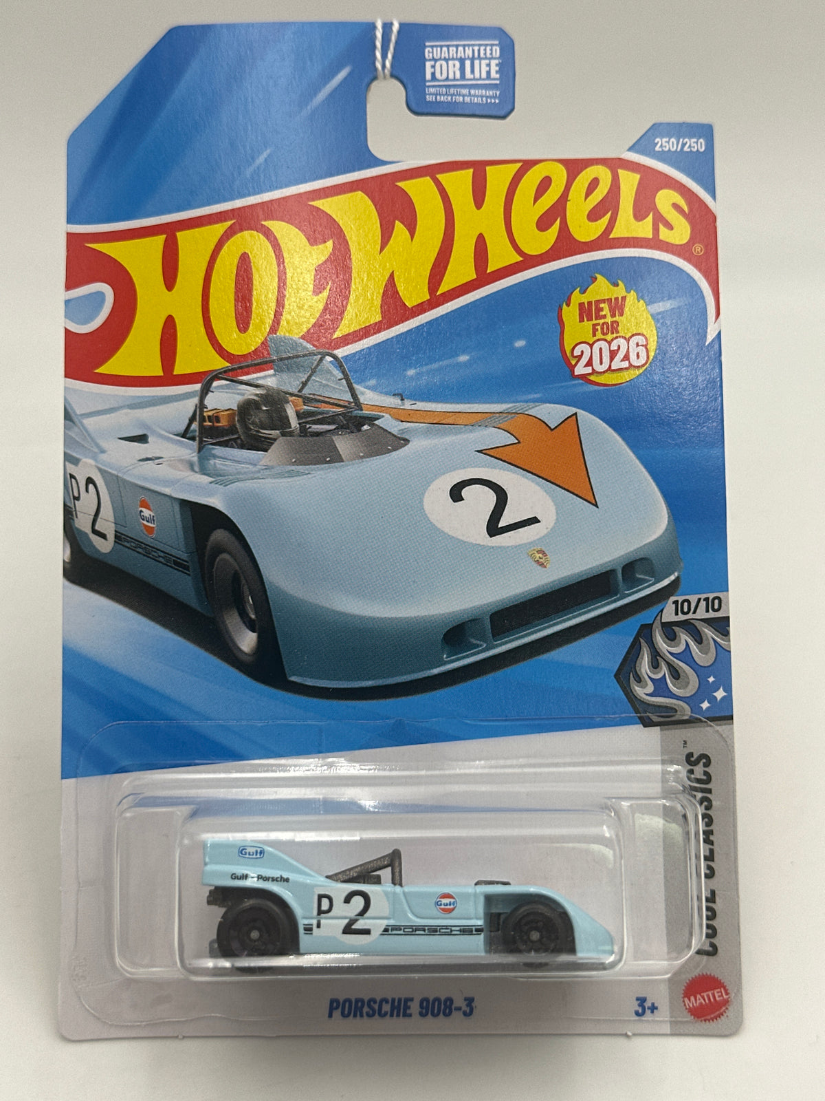 2026 Hot Wheels Q Case #250 Porsche 908-3