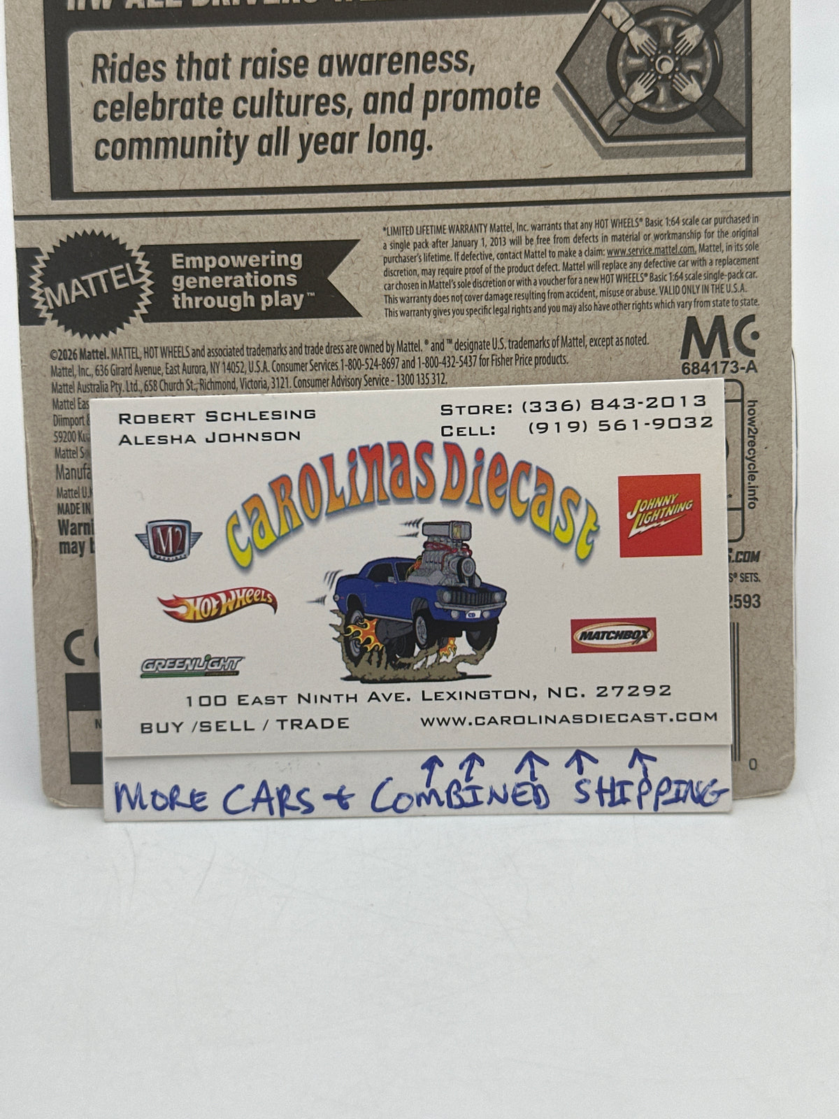 2026 Hot Wheels Q Case #178 Click Shift