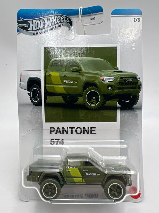 Hot Wheels Silver Series Pantone 574 #1 20 Toyota Tacoma Green 162F